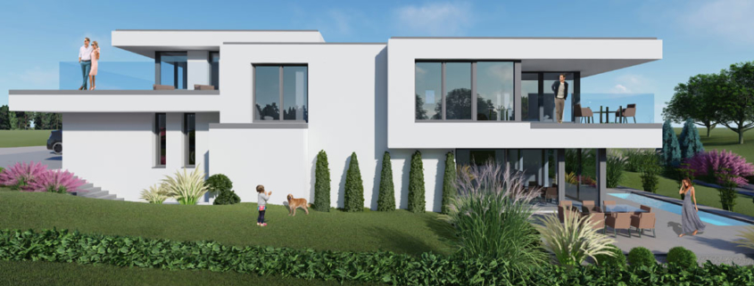 modernes Haus Modell "Rose"