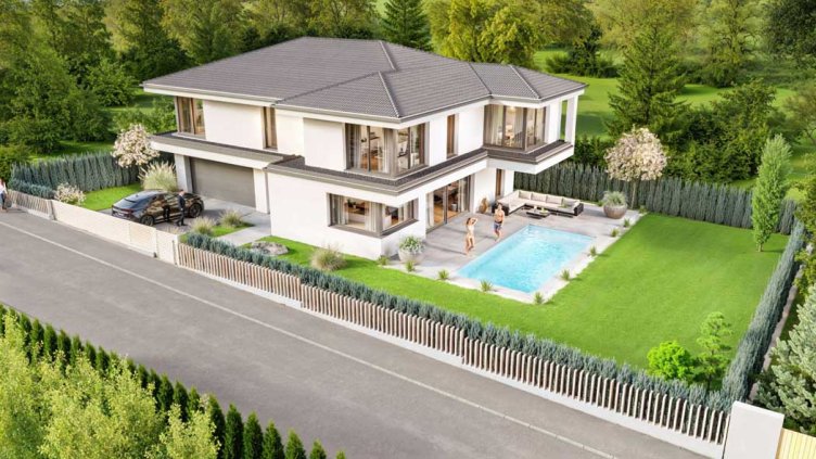 modernes einfamilienhaus mit walmdach in perchtoldsdorf nr.2