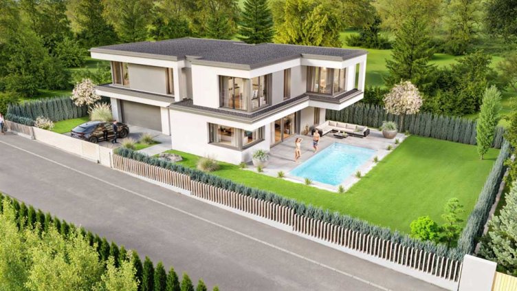 modernes einfamilienhaus mit flachdach in perchtoldsdorf 2