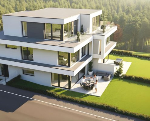 modernes Doppelhaus in Perchtoldsdorf