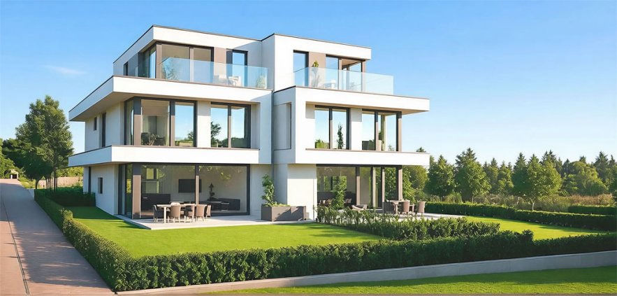 modernes design doppelhaus perchtoldsdorf