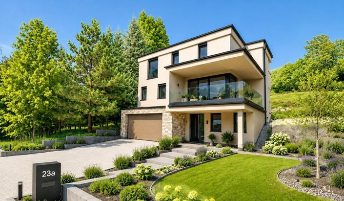 moderne einfamilienhaeuser in noe giesshuebl moderne Einfamilienhäuser in NÖ Gießhübl