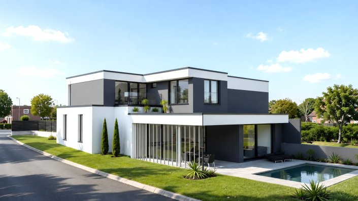 moderne einfamilienhaeuser noe, moedling moderne Einfamilienhäuser NÖ Mödling