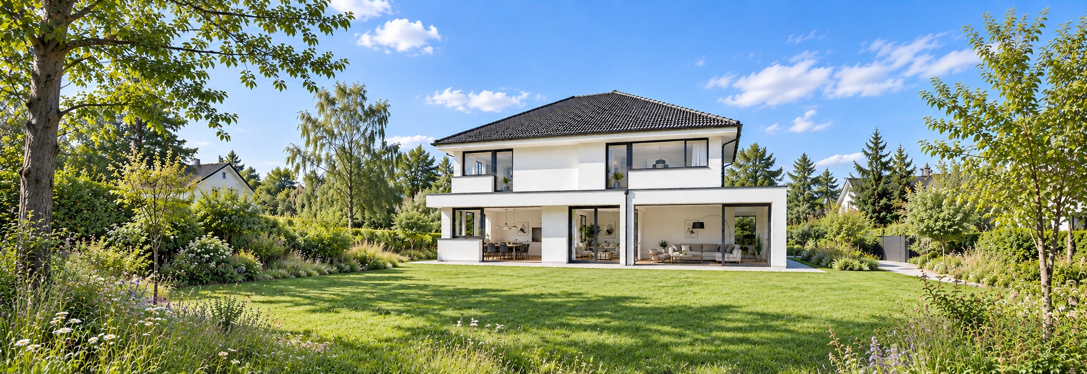 Einfamilienhausbau klassisch modern in NÖ Wien Umgebung