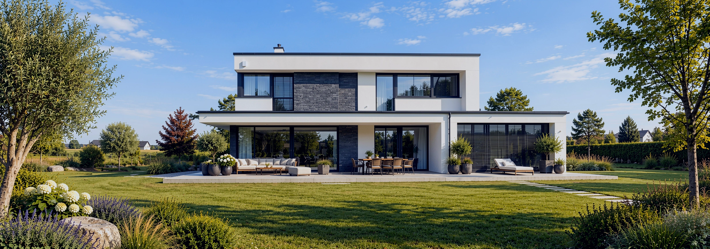 Einfamilienhausbau klassisch modern in NÖ, Wien, Mödling